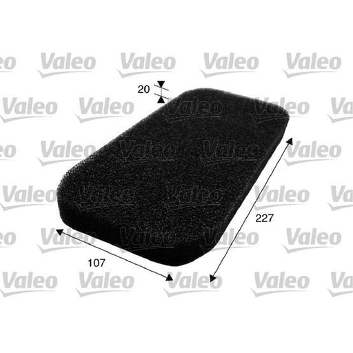Valeo Cabin Air Filter (Pollen Filter) 716001