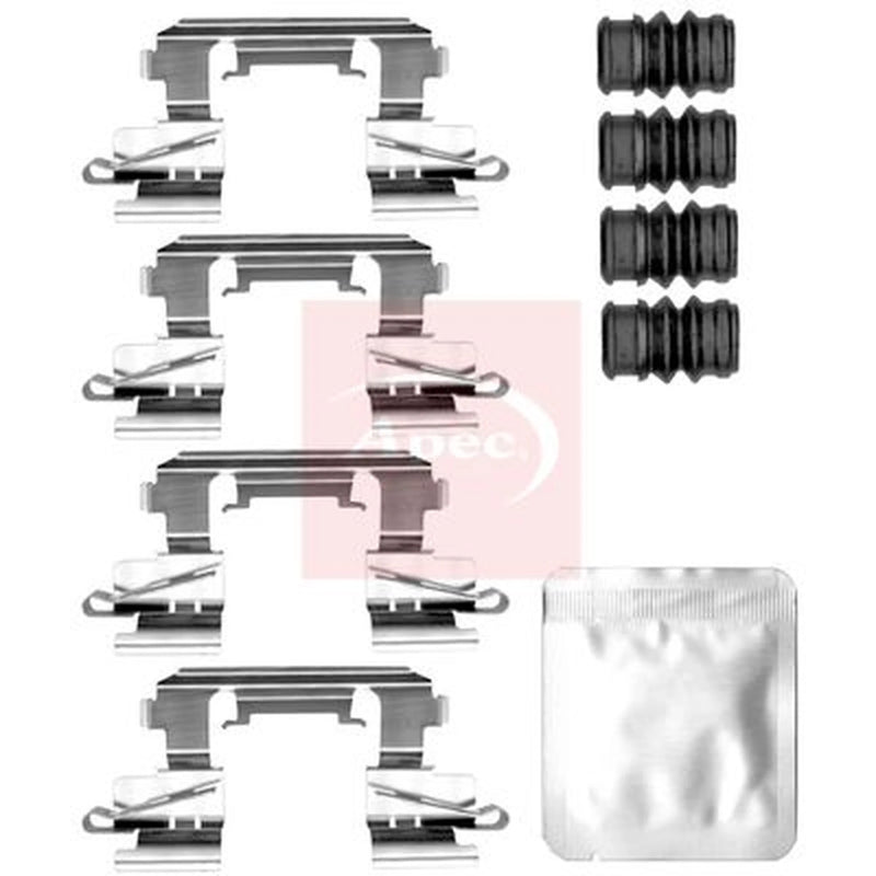 Apec Brake Pad Accessory Fitting Kit Front KIT1638