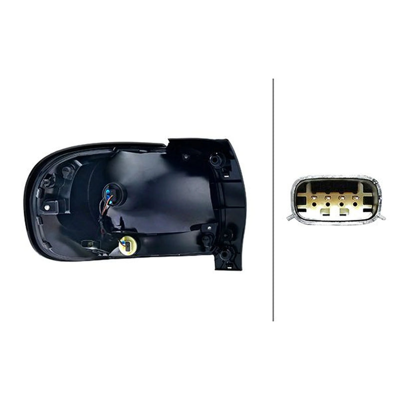 Hella Tail Light / Lamp WY21W Right 2SD 012 516-121
