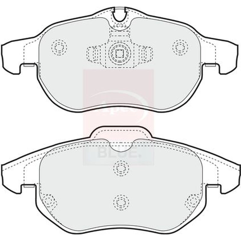 Apec Front Brake Pad Set PD3069