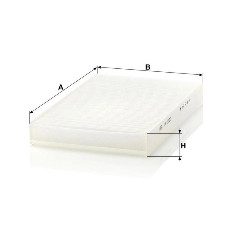 MANN-FILTER Cabin Air Filter (Pollen Filter) Eng.compart. CU 3192