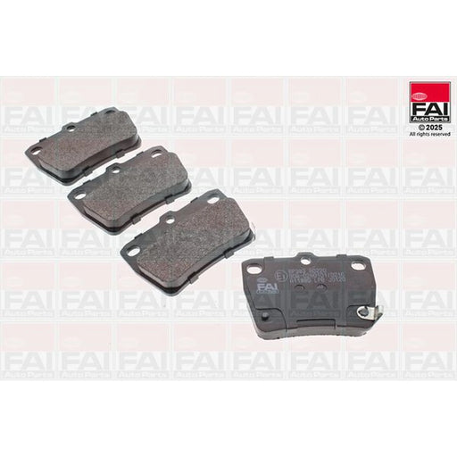 FAI Rear Brake Pad Set BP383