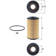 Mahle Engine Oil Filter OX 153D1