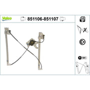 Valeo Electric Window Regulator Lifter Left Front 851106