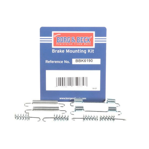 Borg & Beck Parking Brake Shoe Accessory Kit Rea BBK6190