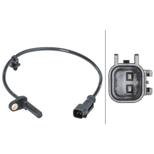 Hella ABS Wheel Speed Sensor Rear 6PU 012 679-601