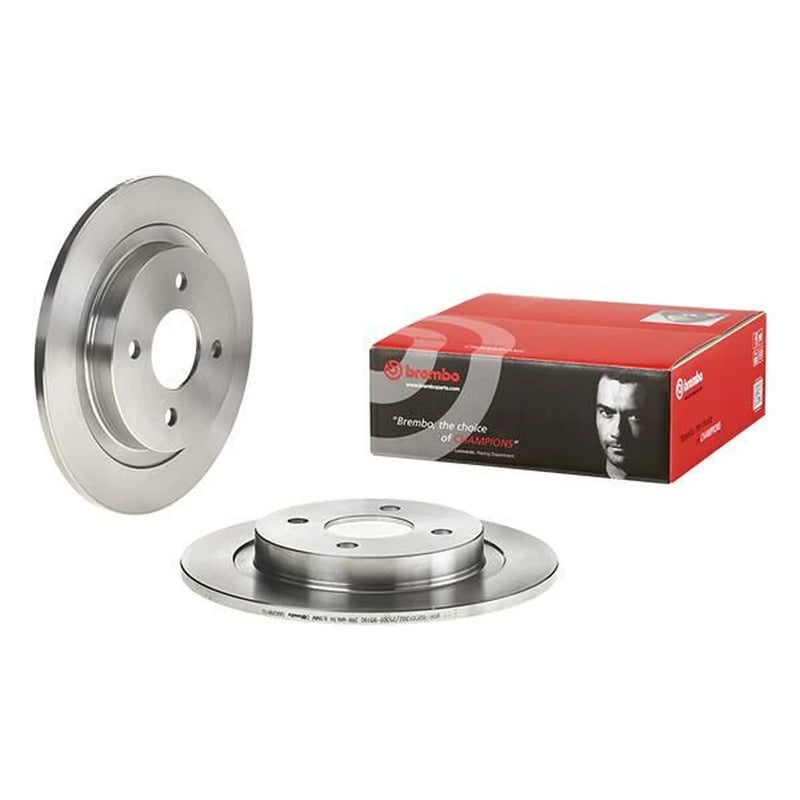 Brembo 2 x Solid Rear Brake Discs 08.A288.10-x2
