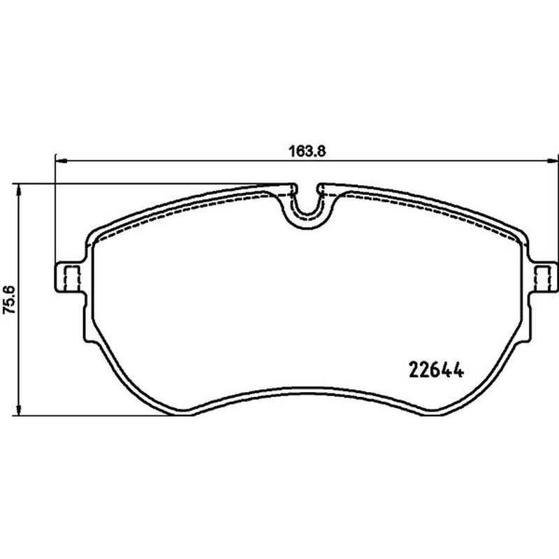 Mintex Front Brake Pad Set MDB4019