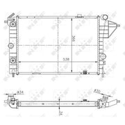 NRF Engine Radiator 513508A