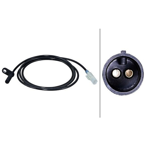 Hella ABS Wheel Speed Sensor Front 6PU 358 218-121