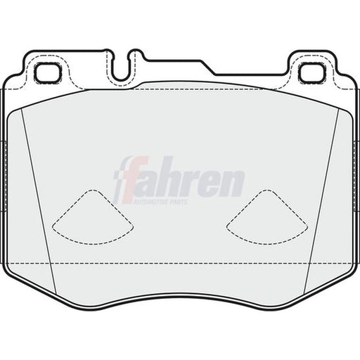 Fahren Front Brake Pad Set