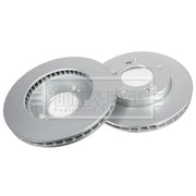 Borg & Beck 2 x Vented Front Brake Discs BBD4681-x2