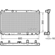 Denso Engine Radiator DRM40035