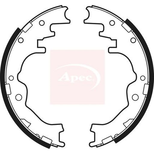 Apec Brake Shoe Set Axle Kit SHU485