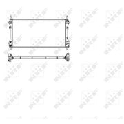 NRF Engine Radiator 509697