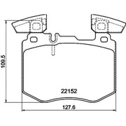 Mintex Front Brake Pad Set MDB4145
