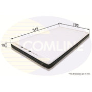 Comline Cabin Air Filter (Pollen Filter) EKF142