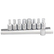 Draper Drain Plug Key Set, 3/8" Sq. Dr. (10 Piece) 38329 Draper  - Town Parts