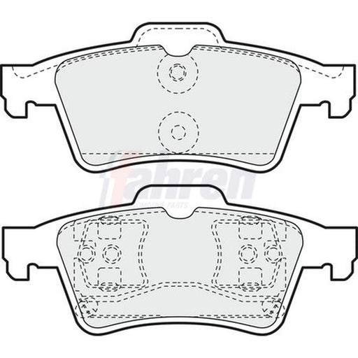 Fahren Rear Brake Pad Set FBP3062