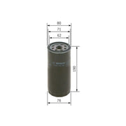 Bosch Engine Oil Filter 0 451 103 348