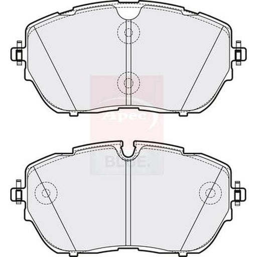 Apec Front Brake Pad Set PD3772