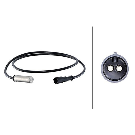 Hella ABS Wheel Speed Sensor Rear Right 6PU 230 048-411