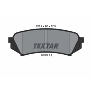 Textar Rear Brake Pad Set 2353902