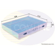 Comline Cabin Air Filter (Pollen Filter) EKF311
