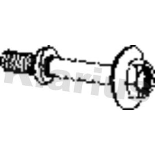 Klarius Exhaust System Mount Metal 430494