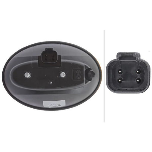 Hella Tail Light / Lamp P21W Right 2SD 343 130-071