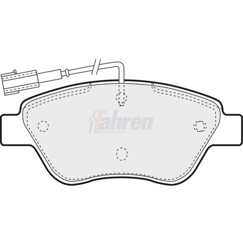 Fahren Front Brake Pad Set FBP3063