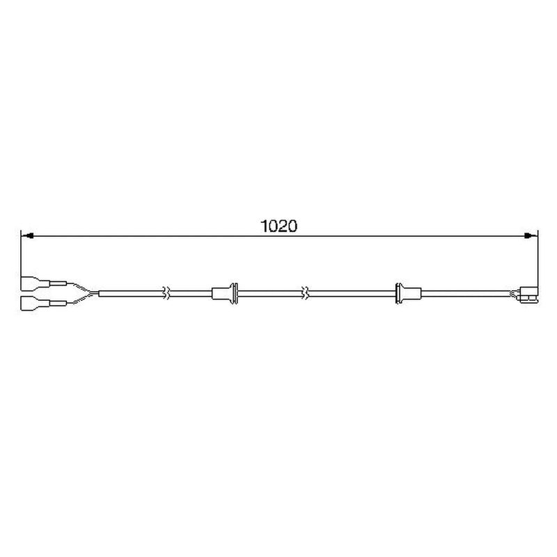 Bosch Brake Pad Wear Sensor Front 1 987 474 976