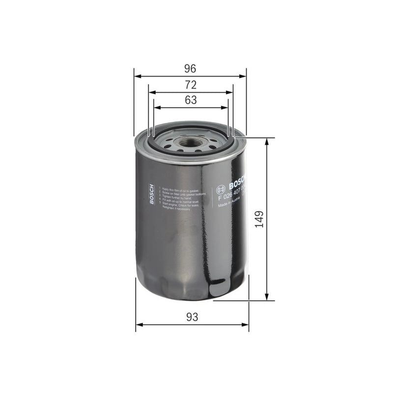 Bosch Engine Oil Filter F 026 407 004
