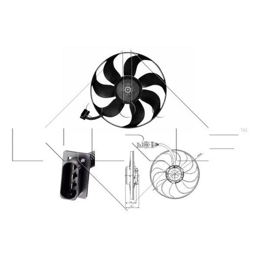 NRF Engine Cooling Fan 47393