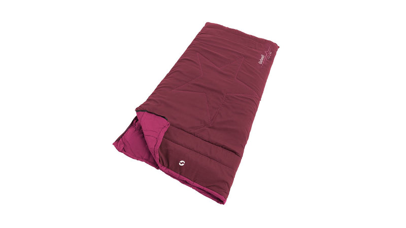 Outwell Champ Kids Deep Red Red Junior Sleeping Bag - Outwell - Van Life Living