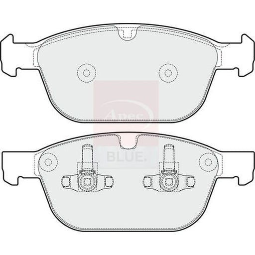 Apec Front Brake Pad Set PD3692