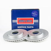 Borg & Beck 2 x Vented Front Brake Discs BBD4110
