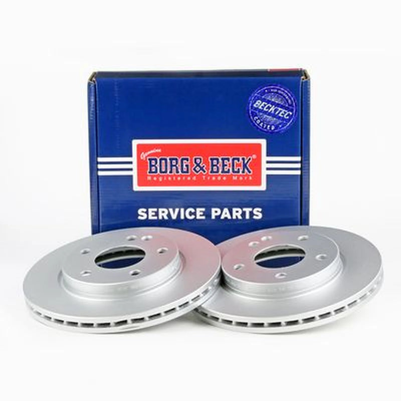 Borg & Beck 2 x Vented Front Brake Discs BBD4110