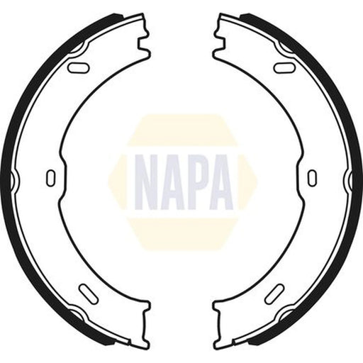 NAPA Parking Brake Shoe Set NBS5027