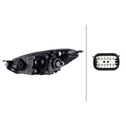 Hella Headlight Headlamp PY21W Right 1LG 354 857-041