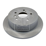 Febi 2 x Solid Rear Brake Discs 108450