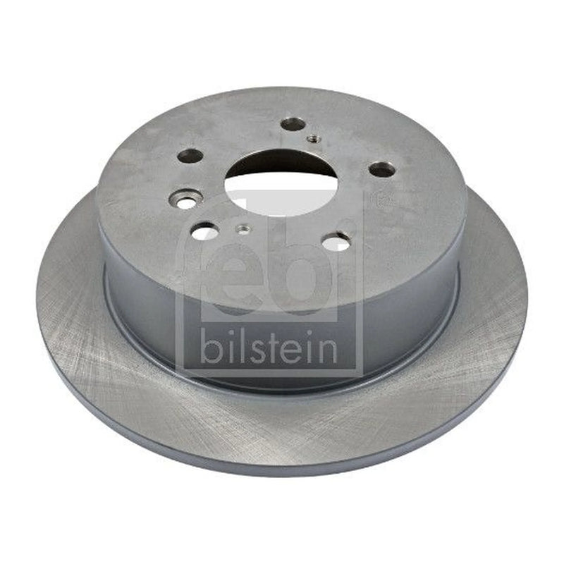 Febi 2 x Solid Rear Brake Discs 108450