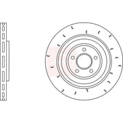 Apec 2 x Rear / Brake Discs DSK2912