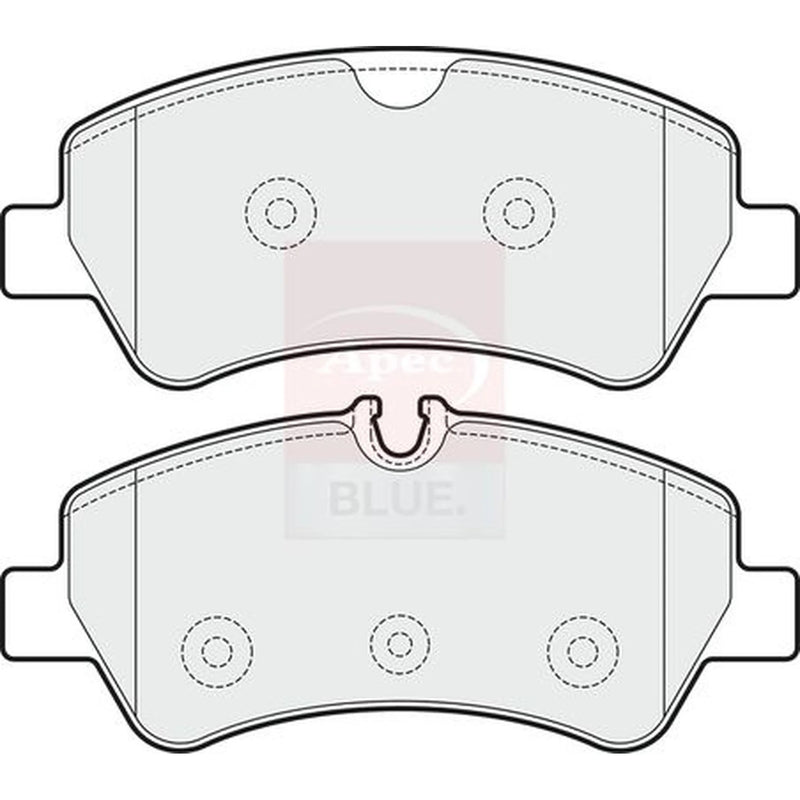 Apec Rear Brake Pad Set PD3369