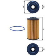Mahle Engine Oil Filter OX 399D
