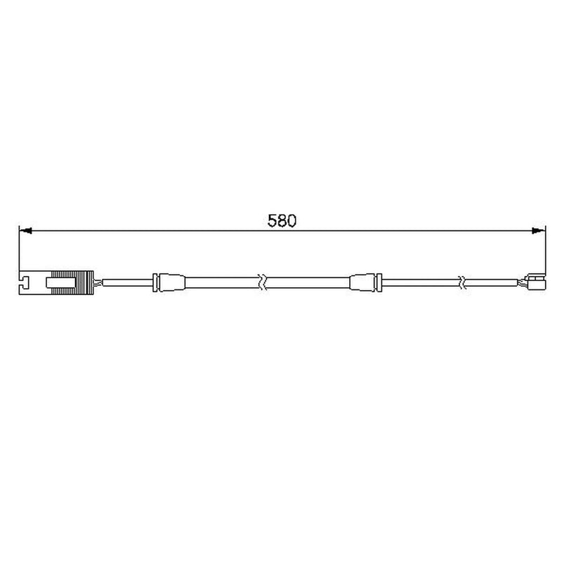Bosch Brake Pad Wear Sensor Front 1 987 474 941
