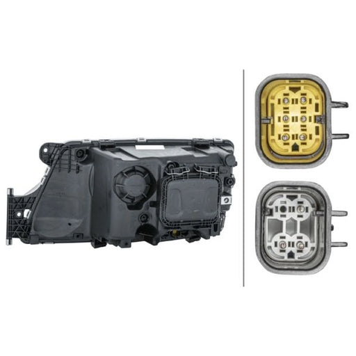 Hella Headlight Headlamp PY21W Right 1LH 354 987-201