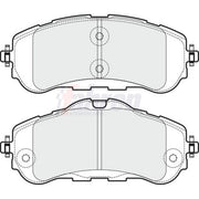 Fahren Front Brake Pad Set fits Citroën Berlingo Box Body/Mpv 2018-2020 1.5 1.6