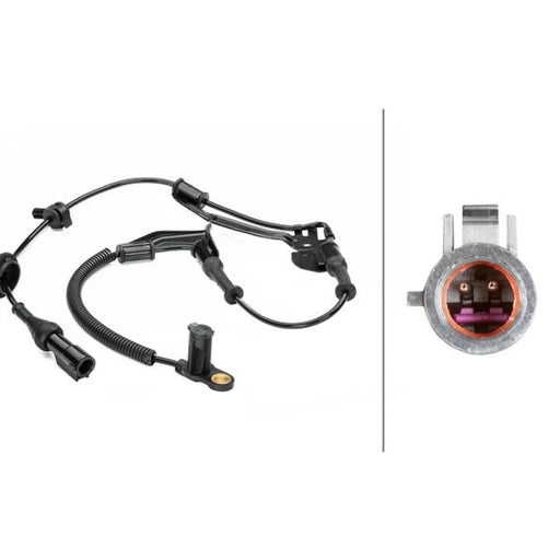 Hella ABS Wheel Speed Sensor Front 6PU 230 040-451
