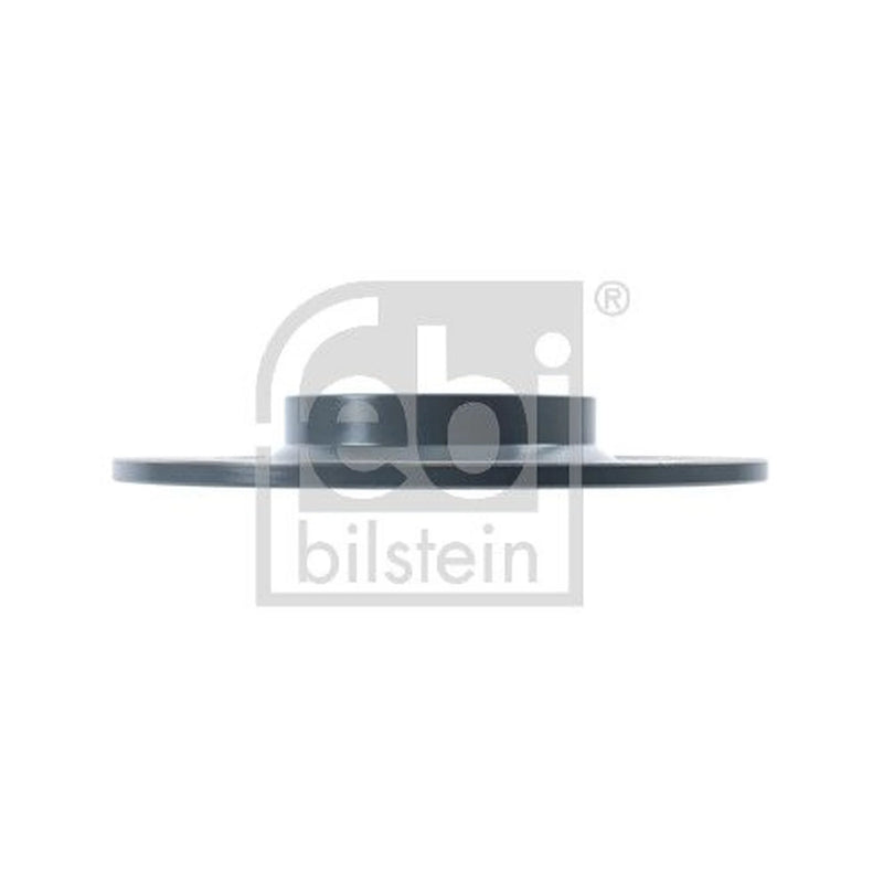 Febi 2 x Solid Rear Brake Discs 170727-x2